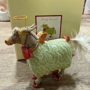 Krinkles Dept 56 Donkey Figurine